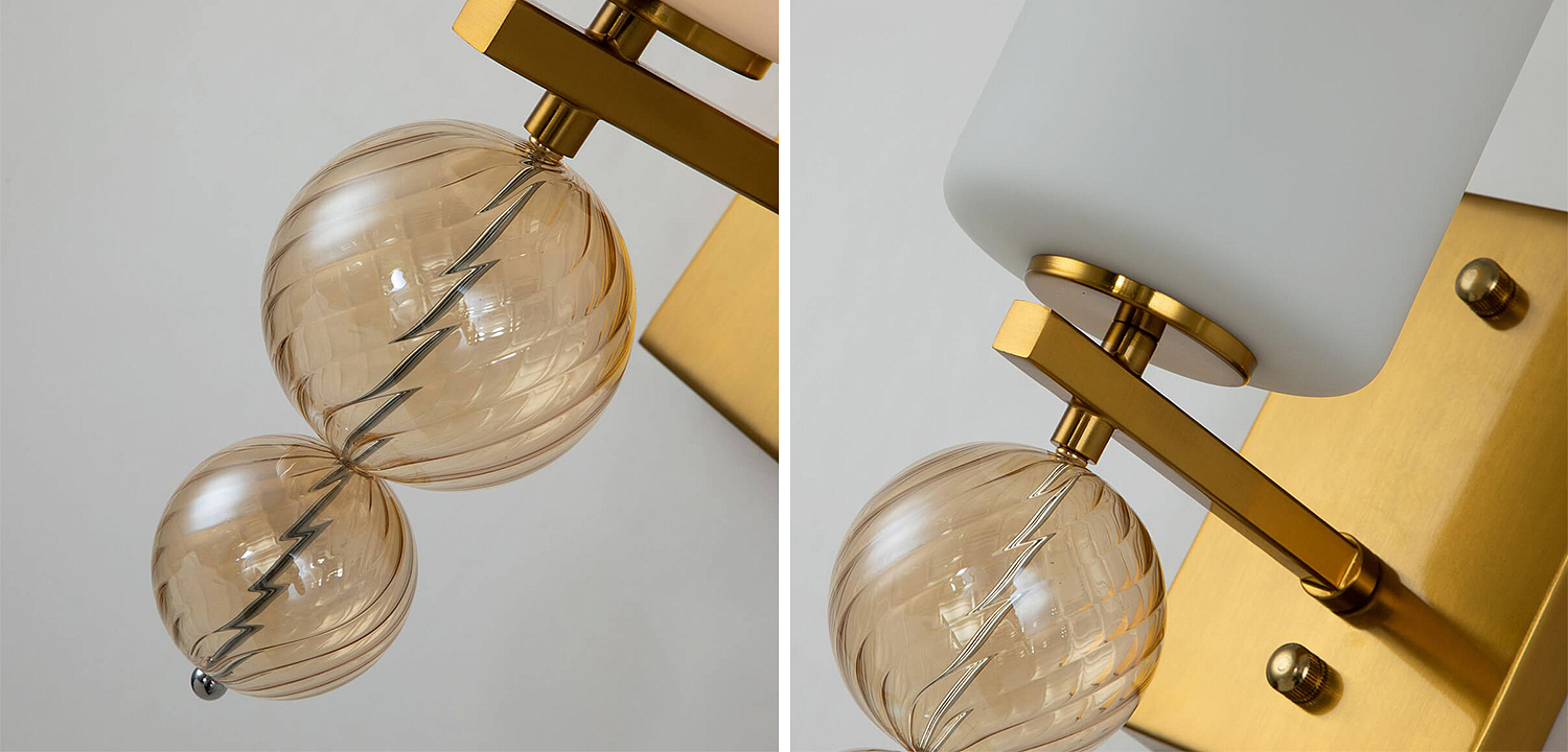 Бра Blown Glass Balloons Wall Lamp Бра Blown Glass Balloons Wall Lamp - Loft-Concept в Барнауле