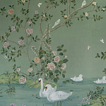 Обои ручная роспись Harpsden blue варинант исполнения - 1 | Loft Concept в Барнауле