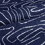 Мебельная ткань Букле синий цвет 140 см T3-8 варинант исполнения - 1 | Loft Concept в Барнауле