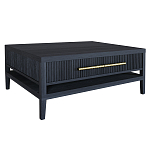 Кофейный стол Primo с двумя ящиками Черный дуб варинант исполнения - 9 | Loft Concept в Барнауле