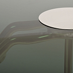 Столик журнальный на основании в виде фигурки девушки Maiden варинант исполнения - 2 | Loft Concept в Барнауле