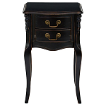 Тумба прикроватная из массива березы с 2-мя ящиками в стиле прованс Vintage варинант исполнения - 1 | Loft Concept в Барнауле