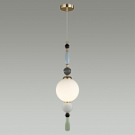 Подвесной светильник со вставками из керамики SkyEast Duo варинант исполнения - 4 | Loft Concept в Барнауле