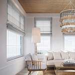 Люстра трехъярусная с декором из круглых деревянных бусин с кисточками Gray Brown Wooden Beads Chandelier варинант исполнения - 4 | Loft Concept в Барнауле