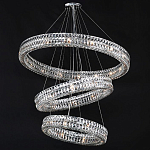 Хрустальная Люстра Элизабет из трех колец Хром  варинант исполнения - 1 | Loft Concept в Барнауле