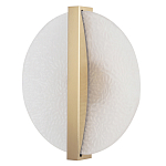 Бра с белым матовым стеклянным плафоном круглой формы Soft Glow Harmony варинант исполнения - 3 | Loft Concept в Барнауле