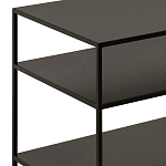 ТВ-тумба стальная с полками Chad TV-Stand варинант исполнения - 4 | Loft Concept в Барнауле