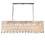 Люстра овальная с хрустальными подвесками Roul Crystal Light варинант исполнения - 4 | Loft Concept в Барнауле