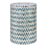 Столик с инкрустацией с перламутровым узором Rona варинант исполнения - 1 | Loft Concept в Барнауле