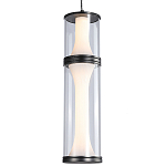 Подвесной светильник со стеклянным плафоном Trina Flask Black Hanging Lamp варинант исполнения - 3 | Loft Concept в Барнауле