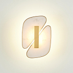 Бра с мраморными вставками Marble Plates варинант исполнения - 2 | Loft Concept в Барнауле