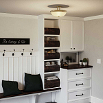 Потолочный светильник со стеклянным плафоном в виде купола Quoizel варинант исполнения - 16 | Loft Concept в Барнауле