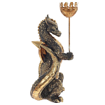 Подсвечник в виде дракона Dragon Candlestick Red Gold Blue Green варинант исполнения - 2 | Loft Concept в Барнауле