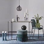 Подсвечник фигурный голубой Bright Accent 33 см варинант исполнения - 4 | Loft Concept в Барнауле