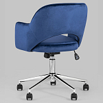 Кресло для компьютерного стола Veloury Blue варинант исполнения - 6 | Loft Concept в Барнауле