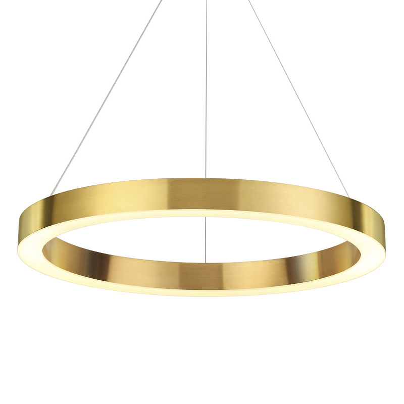 Люстра Gold Ribbon Ring II Золотой Люстра Gold Ribbon Ring II Золотой в Барнауле | Loft Concept