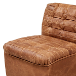 Модульное кожаное кресло Maxence Lounge Leather Armchair варинант исполнения - 2 | Loft Concept в Барнауле