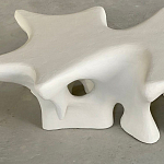 Кофейный стол природной формы Sirius White Coffee Table варинант исполнения - 1 | Loft Concept в Барнауле