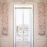 Обои ручная роспись Earlham Almost Mauve варинант исполнения - 3 | Loft Concept в Барнауле