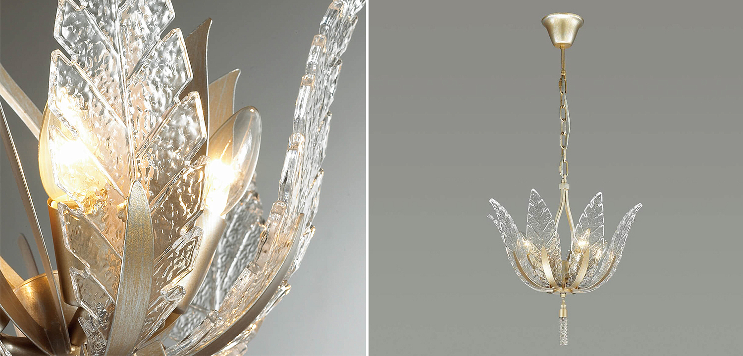 Люстра Glass Petals Chandelier 36 Люстра Glass Petals Chandelier 36 - Loft-Concept в Барнауле