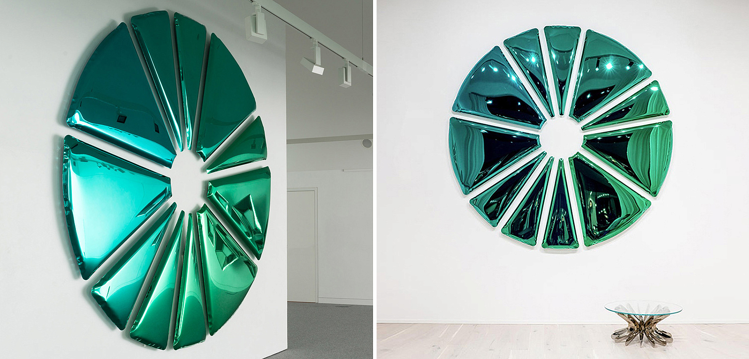 Арт-объект на стену Nucleus Gradient, Monumental Wall Sculpture Арт-объект на стену Nucleus Gradient, Monumental Wall Sculpture - Loft-Concept в Барнауле