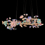 Люстра с цветочным декором Miscellaneous herbs варинант исполнения - 1 | Loft Concept в Барнауле