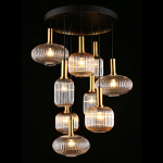 Люстра подвесная Karmelitta Smoky Black варинант исполнения - 2 | Loft Concept в Барнауле