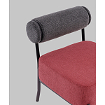 Кресло Ponpoun тёмно-серый бордо варинант исполнения - 2 | Loft Concept в Барнауле