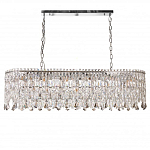 Люстра овальная с хрустальными подвесками Roul Crystal Light варинант исполнения - 6 | Loft Concept в Барнауле