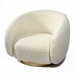 Кресло Bear Белое букле варинант исполнения - 2 | Loft Concept в Барнауле