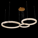 Люстра с 3-мя кольцами из натурального камня Minerals of Light варинант исполнения - 2 | Loft Concept в Барнауле