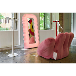 Дизайнерское плюшевое розовое кресло в форме руки Poltronova Joe Plush Taffy Pink Armchair варинант исполнения - 5 | Loft Concept в Барнауле