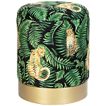 Пуф Leopards in the ferns варинант исполнения - 1 | Loft Concept в Барнауле