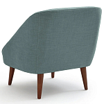 Кресло бирюзовое Pauley Turquoise Armchair варинант исполнения - 3 | Loft Concept в Барнауле