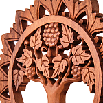 Панно из дерева круглое Osier Panel With Trees варинант исполнения - 2 | Loft Concept в Барнауле