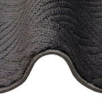 Ковер из полиэстера Black and white continent варинант исполнения - 3 | Loft Concept в Барнауле