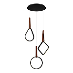 Подвесной светильник с геометрическими источниками света Geometric Architecture of Light варинант исполнения - 1 | Loft Concept в Барнауле