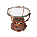 Столик кофейный из ротанга Eloise варинант исполнения - 1 | Loft Concept в Барнауле