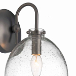 Бра с куполообразным прозрачным плафоном Glass Dome with Seeds варинант исполнения - 1 | Loft Concept в Барнауле