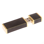 Флешка на 32 гб из натурального камня Обсидиан Черный Stone Flash Drive варинант исполнения - 3 | Loft Concept в Барнауле