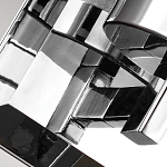 Бра для ванных комнат с цилиндрическим плафоном на прямоугольном зеркальном основании Feiss варинант исполнения - 4 | Loft Concept в Барнауле