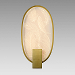 Бра с гравировкой на акриловом плафоне Gravyura Bronze варинант исполнения - 4 | Loft Concept в Барнауле