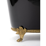 Кашпо Black design варинант исполнения - 2 | Loft Concept в Барнауле