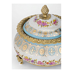 Шкатулка фарфоровая с цветочной росписью Eden Garden варинант исполнения - 2 | Loft Concept в Барнауле