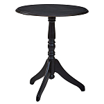 Стол кофейный круглый из массива березы в стиле прованс Vintage варинант исполнения - 1 | Loft Concept в Барнауле