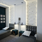 Гипсовая 3D Панель M-109 варинант исполнения - 2 | Loft Concept в Барнауле