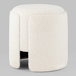 Дизайнерский Пуф Букле Poof Alice White Boucle  варинант исполнения - 3 | Loft Concept в Барнауле