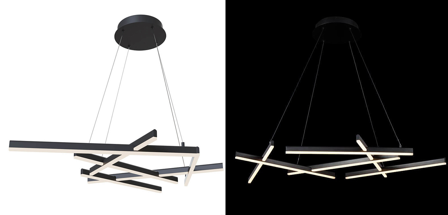 Люстра Smeragde Light Chandelier black Люстра Smeragde Light Chandelier black - Loft-Concept в Барнауле