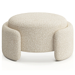 Круглая Оттоманка Alice ткань букле варинант исполнения - 2 | Loft Concept в Барнауле