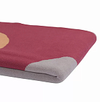 Плед из хлопка с абстрактным принтом Elysian Flow Ember варинант исполнения - 3 | Loft Concept в Барнауле